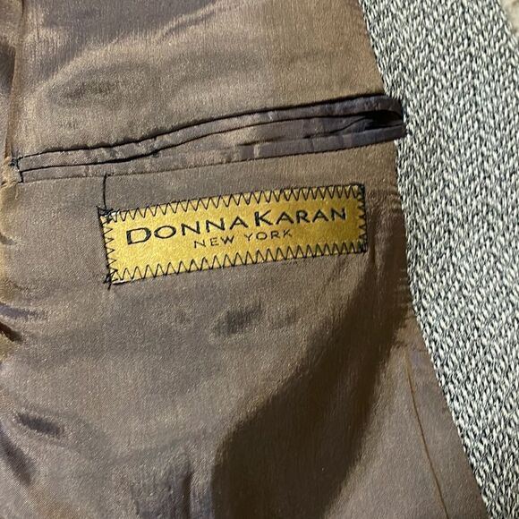 🔥🔥🚒Donna Karan Wool Gray Sport Coat - Picture 7 of 11
